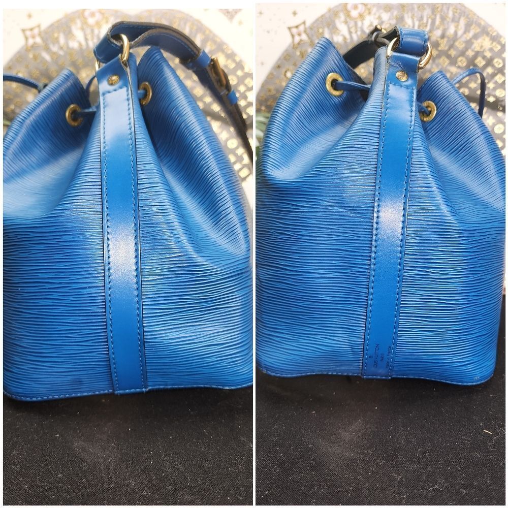Authentic Louis Vuitton Noe Epi Drawstring Bag - Picture 10 of 16